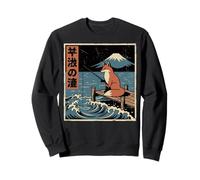 Kawaii Anime Manga Otaku Samouraï Japon Ramen Y2K Cyberpunk Sweatshirt