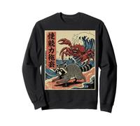 Kawaii Anime Manga Otaku Samurai Japan Ramen Y2K Cyberpunk Sweatshirt