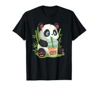 Kawaii Anime mignon Panda Otaku Thé japonais Bubble Boba T-Shirt
