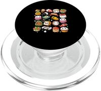 Kawaii Anime Sushi pour Enfants, Amateurs de Cuisine coréenne, Culture coréenne PopSockets PopGrip pour MagSafe