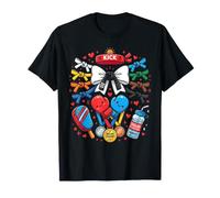 Kawaii Arts Martiaux Dojo Champ Kick Ceintures T-Shirt