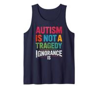 Kawaii AUTISME Not Tragedy Ignorance is Autism OT ABA Teach Débardeur