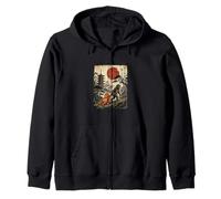 Kawaii Baby Singe Punch - Mignon Graphique Japonais Ukiyo-e Sweat à Capuche