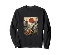 Kawaii Baby Singe Punch - Mignon Graphique Japonais Ukiyo-e Sweatshirt