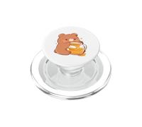 Kawaii Bébé Ours Manger dans Un Pot De Miel Mignon Drôle Art PopSockets PopGrip pour MagSafe