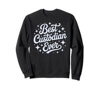 Kawaii Best Customdian Ever Concierge Team Tidy Up Ninja Sweep Sweatshirt