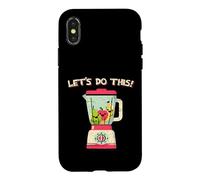 Kawaii Blender Fruit Smoothie Motivation Saine Coque pour iPhone X/XS