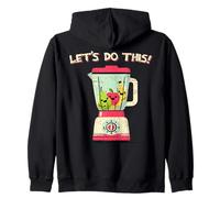 Kawaii Blender Fruit Smoothie Motivation Saine Sweat à Capuche