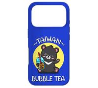 Kawaii Boba Bubble Milk Tea Lover Formosa Bear Taiwan Travel Coque pour iPhone 17 Pro