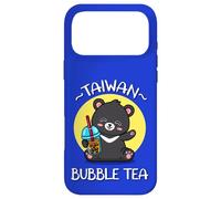 Kawaii Boba Bubble Milk Tea Lover Formosa Bear Taiwan Travel Coque pour iPhone 17 Pro Max