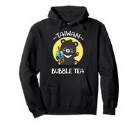 Kawaii Boba Bubble Milk Tea Lover Formosa Bear Taiwan Travel Sweat à Capuche