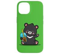 Kawaii Bubble Boba Milk Tea Formosa Bear Taiwan Travel Coque pour iPhone 14