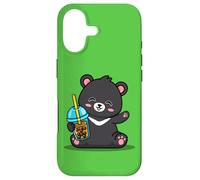 Kawaii Bubble Boba Milk Tea Formosa Bear Taiwan Travel Coque pour iPhone 17