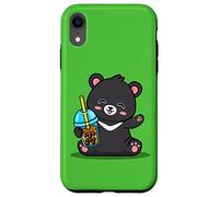 Kawaii Bubble Boba Milk Tea Formosa Bear Taiwan Travel Coque pour iPhone XR