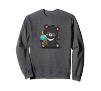 Kawaii Bubble Boba Milk Tea Formosa Bear Taiwan Travel Sweatshirt
