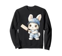 Kawaii Bunny Builder Casque Rigide Maillet Sweatshirt