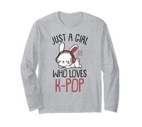 Kawaii Bunny Kpop Juste Une Fille Qui Aime K-Pop K Pop Girl Manche Longue