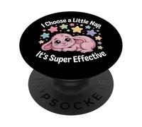 Kawaii Bunny Nap Citation I Choose Sleep Super Efficace Drôle PopSockets PopGrip Adhésif