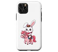 Kawaii Bunny Shérif, Joli Cheval, Cowboy, Design Western Coque pour iPhone 11 Pro