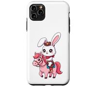 Kawaii Bunny Shérif, Joli Cheval, Cowboy, Design Western Coque pour iPhone 11 Pro Max