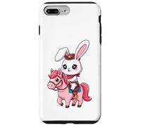 Kawaii Bunny Shérif, Joli Cheval, Cowboy, Design Western Coque pour iPhone 7 Plus/8 Plus