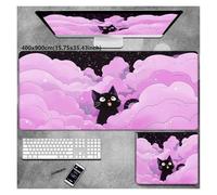 Kawaii Caiyun Chat Tapis de Souris Accessoires PC Tapis de Bureau Protection Ordinateur Gamer Tapis de Bureau(1,500x1000x2mm)