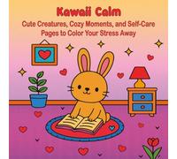 Kawaii Calm: Cute Creatures, Cozy Moments and Self-Care Coloring Pages to Melt Stress Away