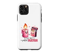 Kawaii Candle Boîte d'allumettes We are A Perfect Match Coque pour iPhone 11 Pro