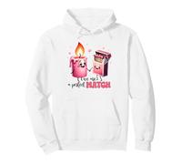 Kawaii Candle Boîte d'allumettes We are A Perfect Match Sweat à Capuche