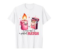 Kawaii Candle Boîte d'allumettes We are A Perfect Match T-Shirt
