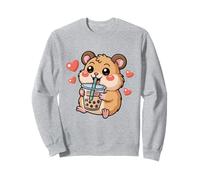 Kawaii Capybara Boba Boba Kawaii Bubble Tea Sweatshirt