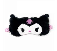Kawaii Cartoon Sleep Eye Mask, Cute Plush Blackout Sleeping Mask Eye Cover for Kids Teens Girls Women