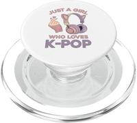 Kawaii Casque Kpop Just A Girl Who Loves K-Pop K Pop Girl PopSockets PopGrip pour MagSafe