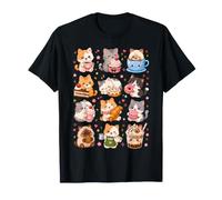 Kawaii Cat Café | Amoureux des Chats T-Shirt