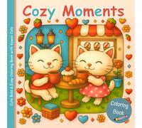 Kawaii Cat Coloring Book for Adults & Teens: Cozy Moments & Cute Quotes | Bold Easy Coloring Book: Cute and Comfy Coloring Book for Relaxation, Fun & Stress Relief | Perfect Gift for Cat Lovers