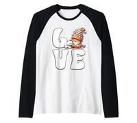 Kawaii Cat Dad Gnome Graphic For Cat Mom Who Love Cats Manche Raglan