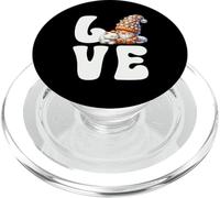 Kawaii Cat Dad Gnome Graphic For Cat Mom Who Love Cats PopSockets PopGrip pour MagSafe