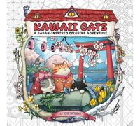 Kawaii Cats: A Japan Inspired Coloring Adventure