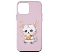 Kawaii Chibi Chaton Munching Happily Coque pour iPhone 12 Mini