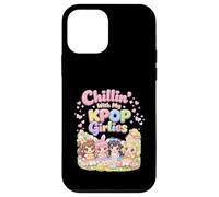 Kawaii Chibi Easter Chillin avec My Kpop Girlies Bunny Girls Coque pour iPhone 12 Mini
