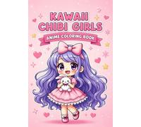 Kawaii Chibi Girls Coloring Book: Fun and Relaxing Kawaii Anime Characters for Stress Relief and Creativity