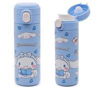Kawaii Cinnamor Bouteille Isotherme pour Enfant Bouteille d'eau Isotherme bouteille d'eau d'eau en Acier Inoxydable Bouteille Isotherme Double Paroi Thermos en Acier Inox