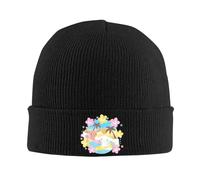 Kawaii Cinnanoroll Surf Chapeau tricoté Tuque, Bonnets d’Hiver, Chapeaux d’Hiver acryliques Chauds, Casquette Hip hop Mignonne pour Hommes, Cadeaux