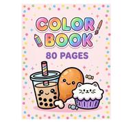 Kawaii coloring book for kids : 80 cute , simple and easy for toddler , preschoolers and relax: A fun and bold kawaii activity book with large ... characters for hours of creative play