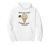 Kawaii Cookies & Cream Ice Cream Cone - Nani GA Suki? Sweat à Capuche