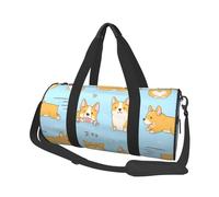 Kawaii Corgi Chien Mignon, Sac de Voyage de Grande capacité, Sac à Main Rond, Sac de Voyage de Sport, fourre-Tout, Sac de Fitness