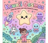 Kawaii Cosmos: A Space Adventure Coloring Book: Color the Stars, One Cute Friend at a Time!