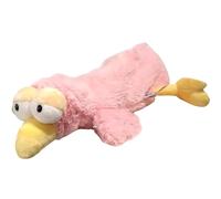 Kawaii crayon pochette 7.9x4 grande capacité sachet crayon mignon d'oiseaux bleus, crayon moelleux en peluche avec plate-forme d'animal à fermeture éclair pour les fournitures de bureau scolaire bien