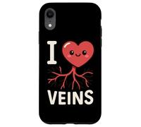 Kawaii Cœur Phlébotomiste Blague Sang Draw Veine Infirmière Mignon Coque pour iPhone XR