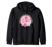 Kawaii Cute Pink Cow, Strawberry Milk Girl Sweat à Capuche